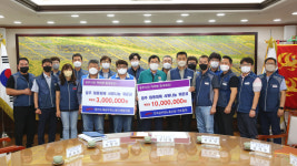 전국공무원노조, 경주시에 태풍 ‘힌남노’ 피해 극복 성금 기탁