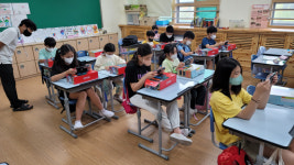 한전KDN 원전사업처, 지역 꿈나무 육성을 위한 로봇 코딩 교실 운영