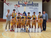 상주 상산초 농구부, 올해 전국대회 5관왕 달성