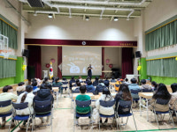 칠곡 가산초, 학교폭력 예방 위한 샌드아트 체험 가져