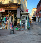 [카메라고발] 영주 원당천 소방도로 점령한 불법 시설물