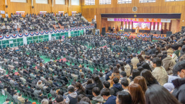 동국대 WISE캠퍼스, 코로나 팬데믹 이후 첫 대면 입학식 가져