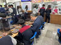 고령교육지원청, 간부공무원 학교급식 특별 점검