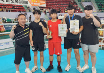 포항공공스포츠클럽 류경무 선수, 대통령배 전국복싱대회 금메달