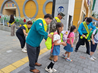 안전문화운동 추진 경산시협의회, 초등학교 개학기 교통안전 캠페인 전개