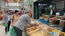 고령교육지원청, 추석맞이 전통시장 장보기 행사