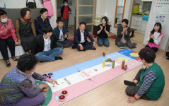 영천시, 경로당 어울림 운동기구 터링 보급