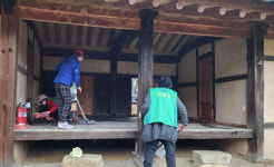 영천시 남부동 새마을남녀지도자회, 완귀정 환경정비 나서