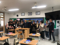 김종인 포항 서포중에서 진로강연