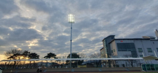 상주시 생활체육공원 축구장, LED 스포츠조명으로 교체