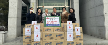 대현사, 금호읍에 소외계층 위한 성금 및 현물 기탁