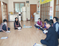포항시 죽장면 행정복지센터, 설명절 맞이 경로당 순회방문