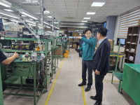 대구조달청장, 우수조달기업 진명아이앤씨 방문