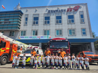 포항 남부소방서, 아이누리유치원 소방서 견학 체험