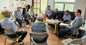 김상태 경산시 용성면장, 경로당 방문으로 첫 행보 시작