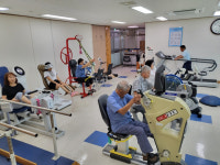 영천시 장애인들의 무더위 쉼터, 재활운동실 운영