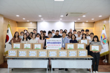 경주시시설관리공단, 취약아동 지원 위한 새학기 학용품 키트 전달