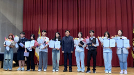 구미시선산청소년수련관 퓨처스, 경북 유일 우수상 수상