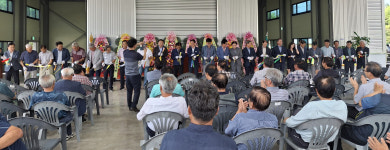 경산농업협동조합, 농산물 집하장 준공...연간 4천톤 포도 집하·출하