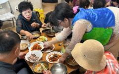 영천스타사랑봉사단, 국수 나눔 봉사