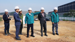 최기문 영천시장, 금호일반산업단지 조성사업 현장 점검
