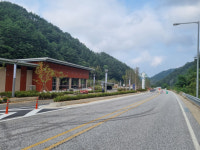 국도36호선 금강송 스마트 복합쉼터 임시 개장