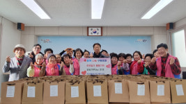 포항생활개선회구룡포지회, 경로당 31곳에  무농약 숭늉가루 전달