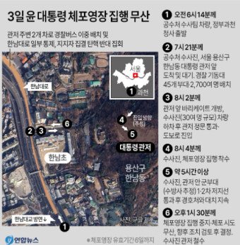 공조본, '안전' 우려 윤 체포영장 집행 중단…