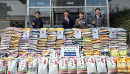 MG동경산새마을금고 최재호 이사장, 취임 축하 쌀 기탁