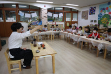 상주감꽃유치원, 고사리손으로 곶감 고추장 만들기 체험