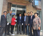 영주시 경로당 어르신 행복밥상 현판식