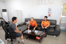 울진소방서, 하절기 셀프주유소 안전관리 실태 점검