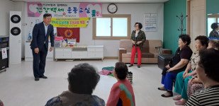 조택환 신임 진량읍장, 경로당 방문으로 첫 행보 시작