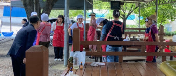 경산시노인종합복지관, 고은2리 경로당 찾아 사랑의 밥차 운영