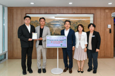 하이테크베어링기술센터, 영주시에 인재 육성 장학금 기탁