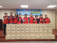 달성군 논공읍 지사보, 취약계층에 ‘여름나기 식품 꾸러미’ 전달