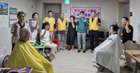 경산시 서부2동지사협, 경로당 순회 찾아가는 이미용 봉사