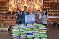 영천시 금호읍 대현사, 추석 맞이 이웃돕기 백미 기탁