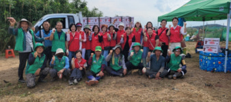 포항 구룡포 새마을지도자회·새마을부녀회, 정성껏 키운 고구마 수확