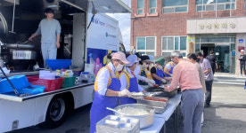 경산시노인종합복지관, 자인면 남신리 어르신께 따뜻한 식사 제공