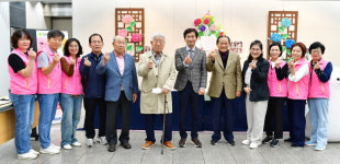 대한노인회 경산시지회, 행복선생님과 경로당 어르신 작품 전시회 개최