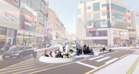 대구시, 동성로 통신골목 삼거리광장 도심 속 쉼표로 조성