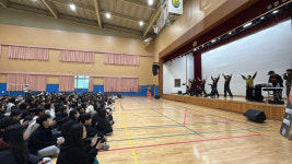 갬블러크루·카이크루, 경북·포항 학교 찾아 스트릿댄스 공연…문화향유 기회 확대