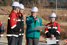 예천군, 신도청 외곽도로 모아엘가~홍구동사거리 개설 현장점검