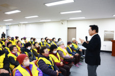 안전은 행복입니다...울진군 매화면 노인일자리 발대식 열려