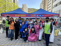 주택관리공단 경주용강1관리소, 사랑on 급식차 운영