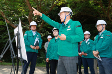 안병윤 예천군수, 취임 이틀째 첫 민생행보…수해 현장 찾아 재해예방 점검