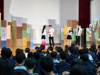 칠곡 북삼중, 연극 ‘시간을 파는 상점’ 관람