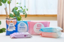 유한킴벌리 이제 용도에 따라 물티슈 선택하세요