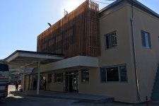  평창군, 리모델링 공사중인 시외버스터미널 마무리 